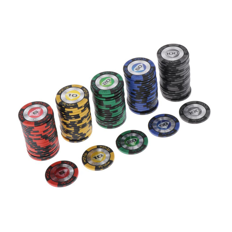 Colourful collage of casino game types